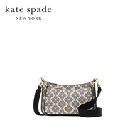 Kate Spade New York กระเป๋าสะพายข้างรุ่น Spade Flower Small Crossbody KI372 001 สี Black Multi