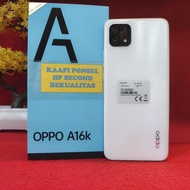 OPPO A16K RAM 4/64 SECOND