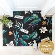Household Entry Silk Ring Kitchen Foyer Mat Floor Mat Entry Door Door Mat Entry Door Carpet Rubbing 