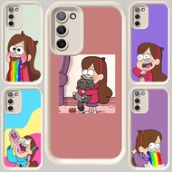 M-40 Gravity Falls Mabel Pines White Casing for Samsung A51 A03 Core M02 A71 F02S J6 A03S A02 A02S M