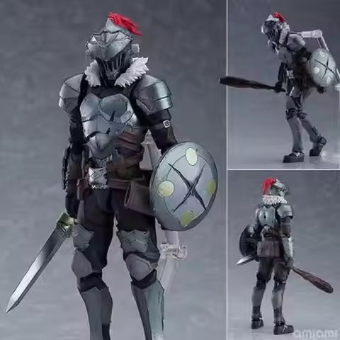 Figma 424 1042 Model Goblin Slayer Interchangeable Face Action Figures Anime Collectible Desktop Orn