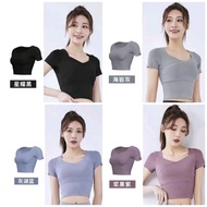 Women's Sports Tops Woman Sport Crop Top Crop Bra Croptop Cropbra Yoga Gym Fitness Dance Running Cyc