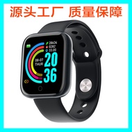Y68 Smart Bracelet Heart Rate Smart Watch D20watch Blood Pressure Monitoring Reminder L18 Sports Bra