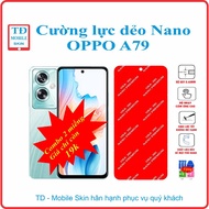 Toughened flexible phone screen protector for OPPO A79