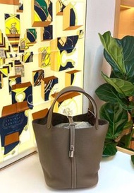 Hermes Picotin 22 CK18 大象灰銀扣🈶️🎉