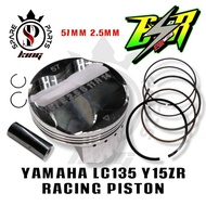 ESR MOTOR REDLEO PISTON LC135 Y15ZR 15ZR Y15 RACING FORGED PISTON 57MM 2.5MM