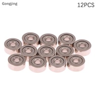 [Gongjing] 12pcs Mini 4WD Bearings Retrofit Parts 520/620/830 Bearing For S2 MA Tamiya Yang Kai War 