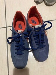 二手 Nike 阿甘鞋 藍色 橘色 紐約尼克配色 經典款