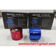 SIMOTA SINGLE FAN | TWIN FAN SUPER SPIRAL TURBO JET VENTILATOR TWIN FAN 2.5 INCH TURBO CHARGER JET F