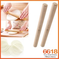 Wood Rolling Pin Bakeri Penggelek Doh Alatan Dapur Wooden Flour Roller Cake Pie Noodles