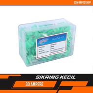 Small 30A Fuse (200Pcs) NKR Small 30 Ampere Fuse/ 30A Plug-in Fuse/
