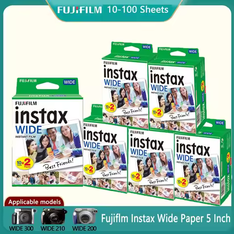 5-Inch Fujifilm Camera Paper Fujifilm Wide Photo Paper For Fuji Wide EVO/400/210/Wide Printer Wide 3