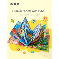 mainan budak lelaki mainan budak perempuan mainan Mideer 3 Years Old Portable Board Game 6 in 1 Flyi