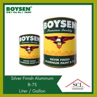 ✎ ▰ ■ BOYSEN Silver Aluminum Paint B-75 Gallon