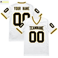 Sewing Custom American Football Jersey Stitch Name/Number Rugby Jersey Football Shirts Men/Lady