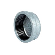 S40 Galvanized Iron GI Cap Plug Heavy Duty