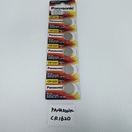 (5PCS PANASONIC CR1620) (expired date Aug-2025) PANASONIC CR1620 MICRO LITHIUM BATTERY