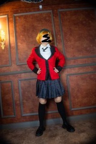 狂賭之淵 皇伊月 cos 假髮服裝