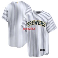 Men 2025 Milwaukee Brewers Milwaukee Brewers Baseball Uniform Blank Embroidered Jersey Men