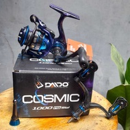 DFT Reel Daido Cosmic 1000 Power Handle, Sturdy, Smooth, Ready to Fight Bonus Handle and Stand