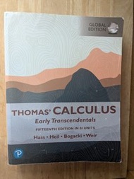 Thomas' Calculus Early Transcendentals Global Edition 15th SI Units