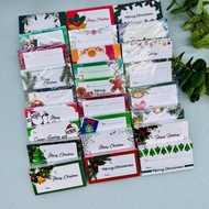 X'MAS Christmas Birthday All Occasion GIFT TAG Gift Card 100pcs Per Pack