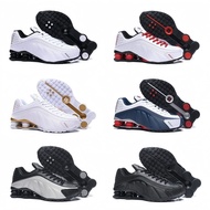 Men's Sports Shoes Air Cushion Shoes Women's SHOXR4 Nemal Joint Colorful Air Column Running Shoes Me