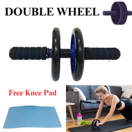 Alat Fitness Roda Speeds AB Wheel Double Wheels Roller Original