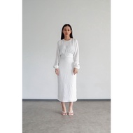 PAFON Lyo Dress - Broken White PAFON Dress