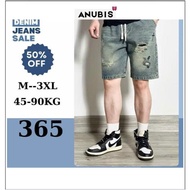 Men's jean shorts, high quality comfortable ANUBIS short jeans MS 365