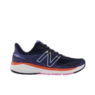 New Balance Women Fresh Foam X 860v12 Running Shoe (Standard) - Eclipse/Night sky/Vibrant Orange