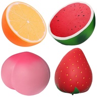 Giant Squishy Soft Watermelon Orange Strawberry Peach Slow Rising Kids Toy For