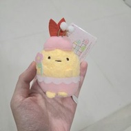 炸蝦尾_小蜜蜂毛公仔掛件 (角落生物/Sumikko gurashi/正版授權)