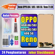 Techparts LCD Untuk OPPO A94 / A95 / A96 5G / Reno 7Z 5G