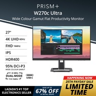 PRISM+ W270c Ultra | 27" 4K UHD IPS HDR400 Dual-Mode Display