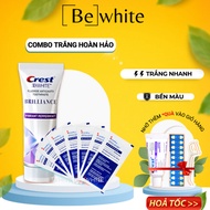 Teeth whitening Combo Crest Professional teeth whitening strips + Crest 3D toothpaste (7 days)