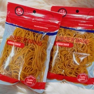 LOTUS Golden Rubber Band Bagged Rubber Band Bank Financial Long Circle Cowhide Band High Elastic