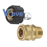 Quick Connect Kit, Metric M22 15Mm Female Swivel To M22 Male Fitting