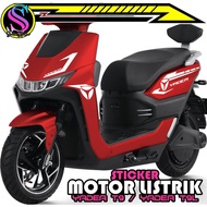 (3)a/ STICKER CUTTING STICKER STRIPING ELECTRIC MOTORCYCLE/ ELECTRIC BIKE STICKER YADEA T9/T9L ELECT