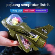 CAHAYA Q J10 Version Electric Spray with Light and Sound Effects/Universal Fighter Plane Model J10C/