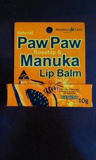 澳洲Healthy Care玫瑰果木瓜蜂蜜潤唇膏