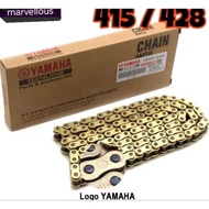 YAMAHA CHAIN RANTAI SET Y15 Y15ZR LC135 LC 135 135LC SRL115 FI RXZ FZ150 428HO 415HO 132L 428 415 13