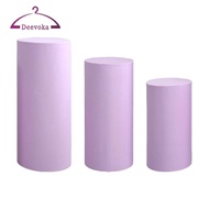 [deevoka] Round Dessert Table Stand, Plinth, Pillar, Event Display Stand, Cylindrical