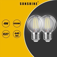 [3件優惠裝] LED燈膽(復古G45燈絲球泡) - 4W / E27大螺頭 / 白光6500K #LED球膽 #LED燈泡 (LFGGF-4E27D)