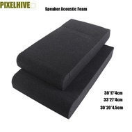 PIXELHIVE​ Speakers Sponge Speakers Isolation Panels Sound Isolation Pads Subwoofer Desktop Anti-ski