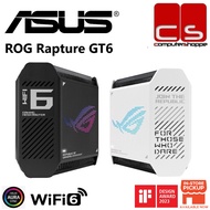 ASUS ROG Rapture GT6 Tri-Band WiFi 6 Gaming Mesh WiFi System - Black/White (2Pack)