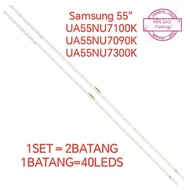 Samsung UA55NU7090K UA55NU7100K UA55NU7300K UA55RU7400K LED TV BACKLIGHT