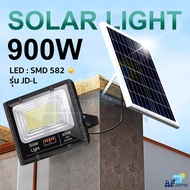 รุ่นใหม่ล่าสุด 800w 900w 1000w 1200w  ไฟสปอตไลท์ ไฟถนนโซล่าเซลล์ Solar Cell ไฟแผงโซล่า Solar Light พ