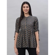 Indo-western SHORT KURTIS (2nd Edition) INDIAN COTTON TOPS-READY STOCK A02