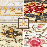 Alas Meja 3D Meja Kopi Ruang Tamu (90cm x 150cm) Waterproof 3D Printed Table Cloth For Coffee Table
